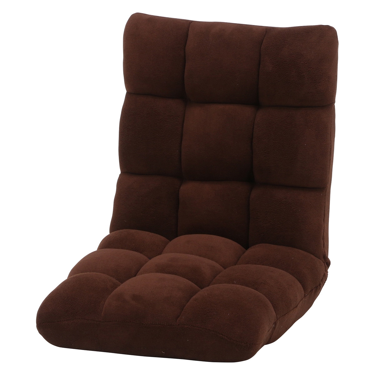 【送料無料】不二貿易 ふわもこ フロアチェア BR 0193Z 【メーカー直送・代引不可・置配不可・配送地域限定】