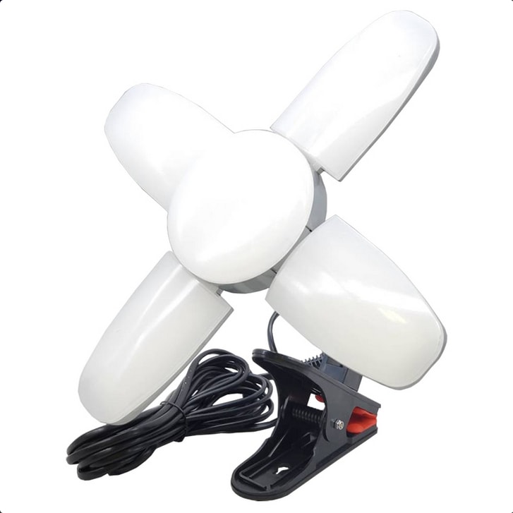 【送料無料】WING ACE スーパールミネX 50W 本体 クリップライト SLX-50CL 作業灯