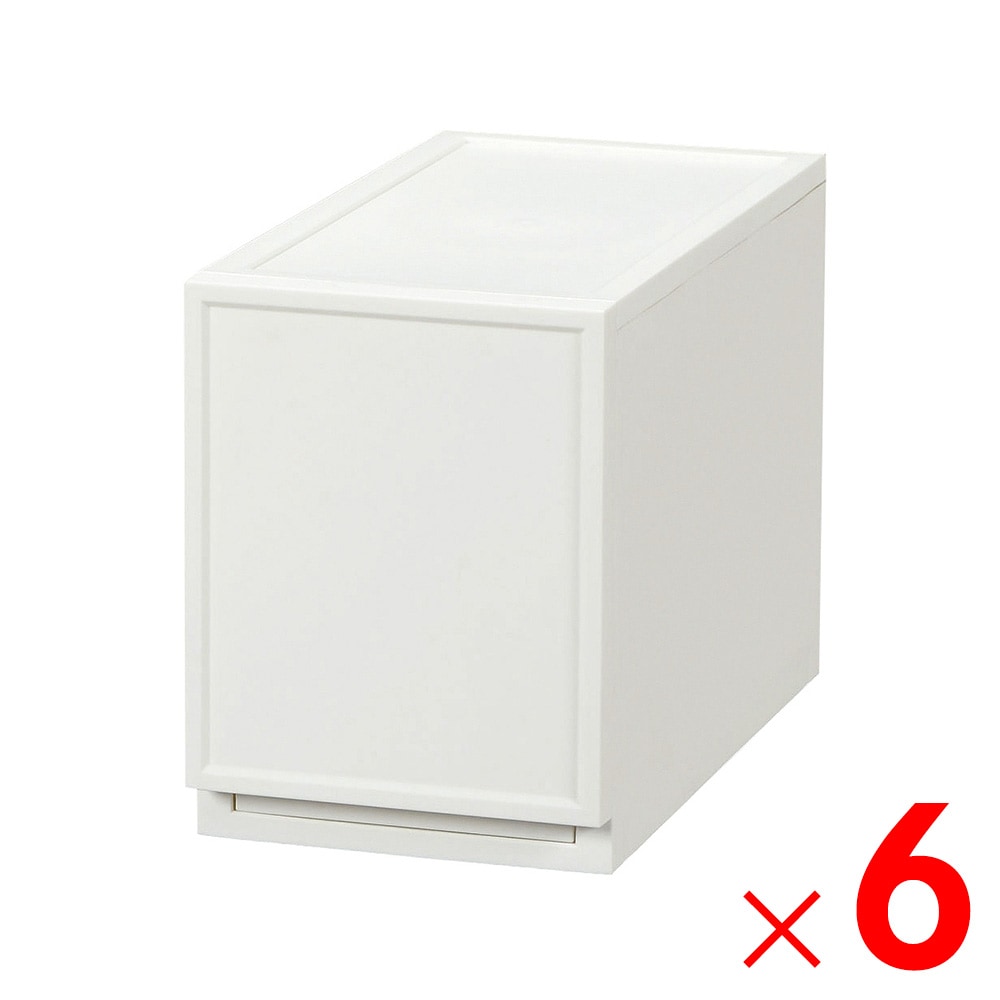 【送料無料】JEJアステージ 収納ケース ファボーレヌーヴォチェスト S240 ホワイト ×6個 ケース販売