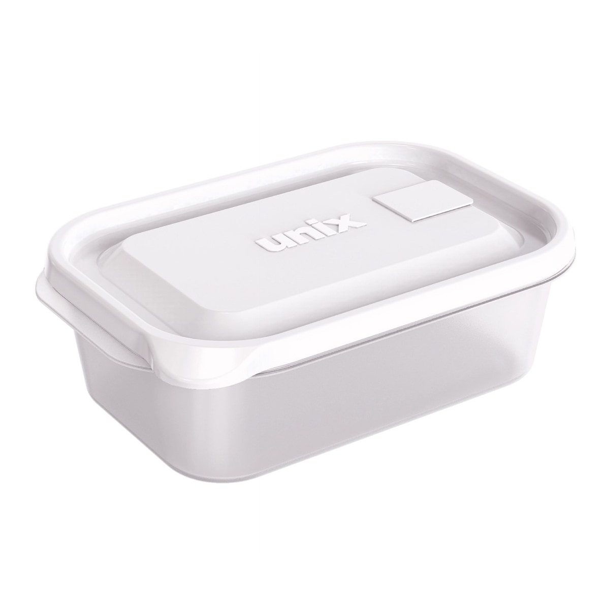 アスベル ユニックス レンジ名人 長角L 680ml ホワイト 3個入