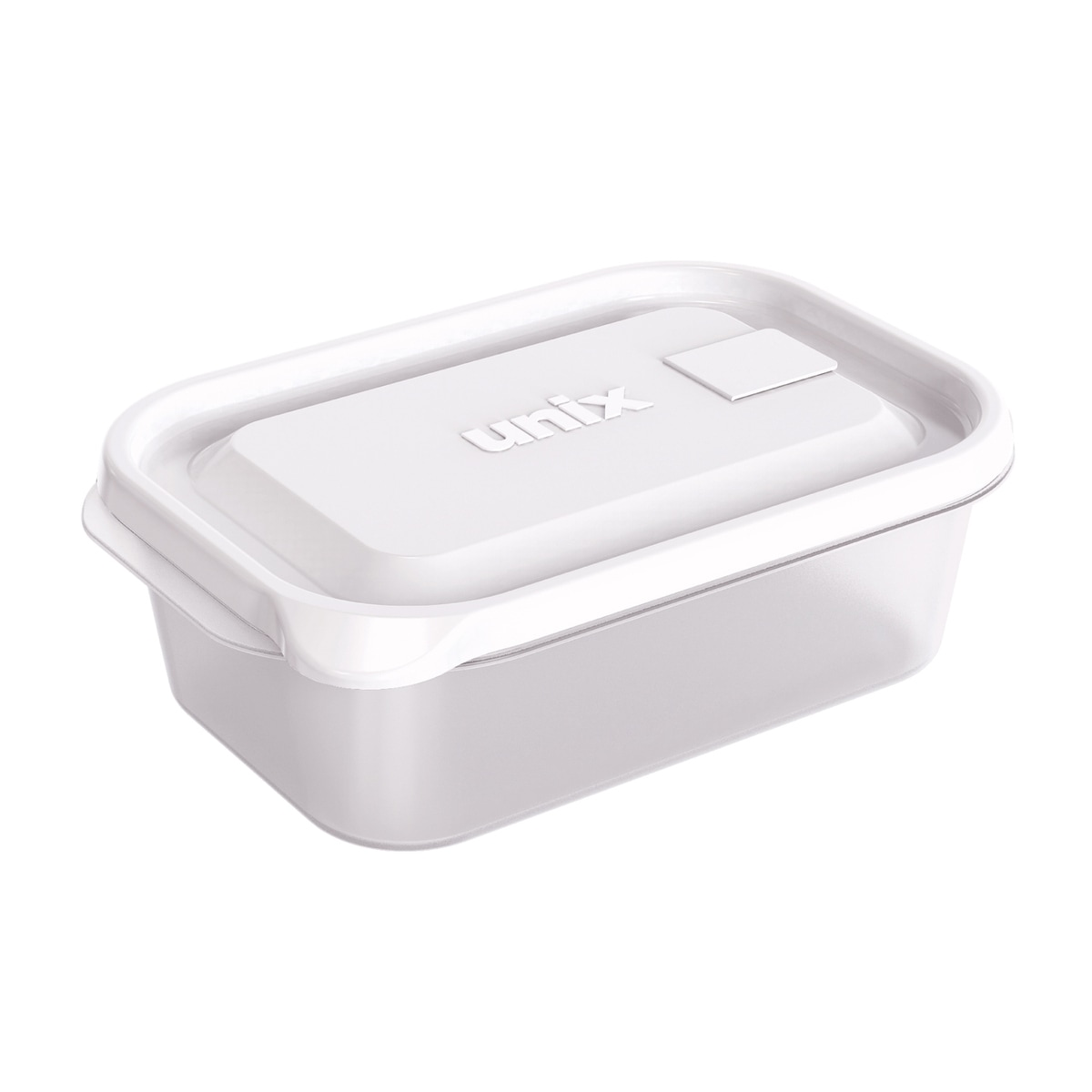 アスベル ユニックス レンジ名人 長角LL 1000ml ホワイト 2個入