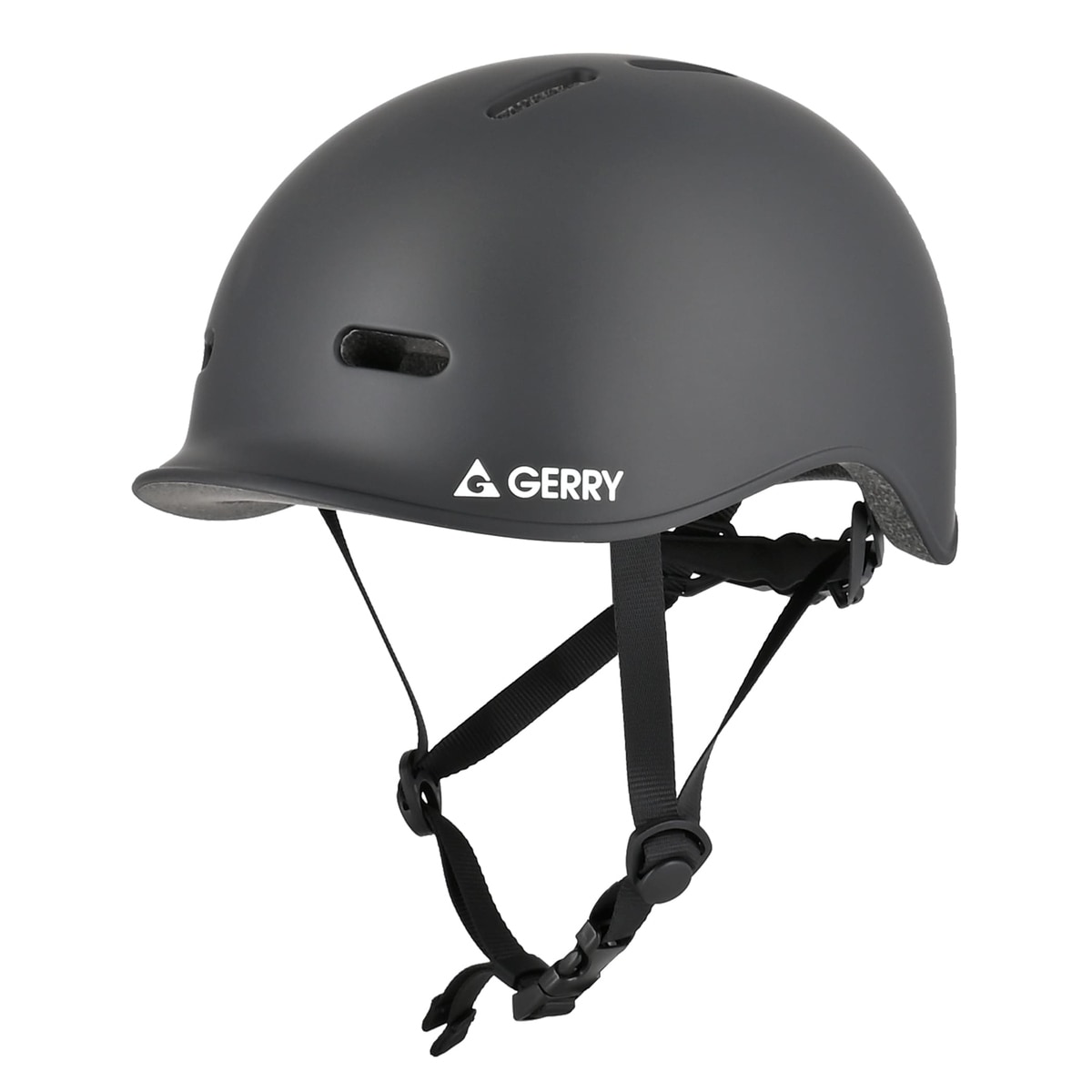 【送料無料】リード工業 GERRY サイクルヘルメット マットブラック M GBH001
