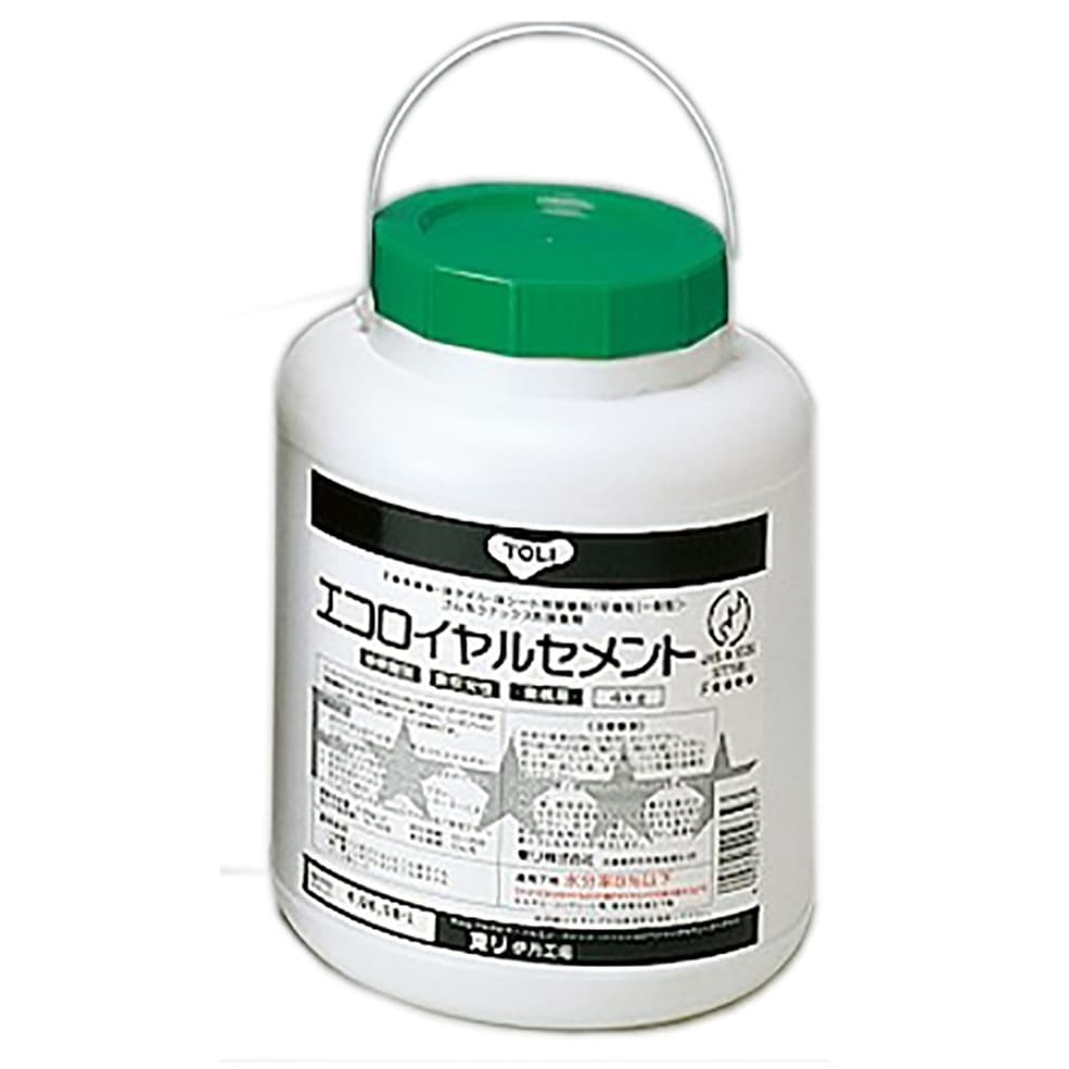 【送料無料】東リ エコロイヤルセメント クッションフロア 接着剤 4kg缶 ERC-S タイルカーペット 接着材 糊