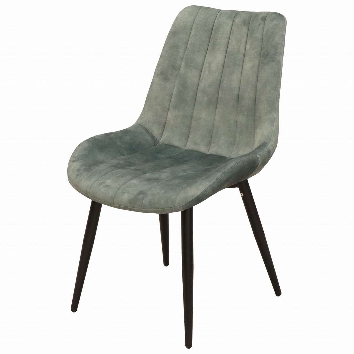 【送料無料】エイ・アイ・エス フィットチェア スチール脚 グリーン DFC-03 GR 【メーカー直送・代引不可・置配不可】