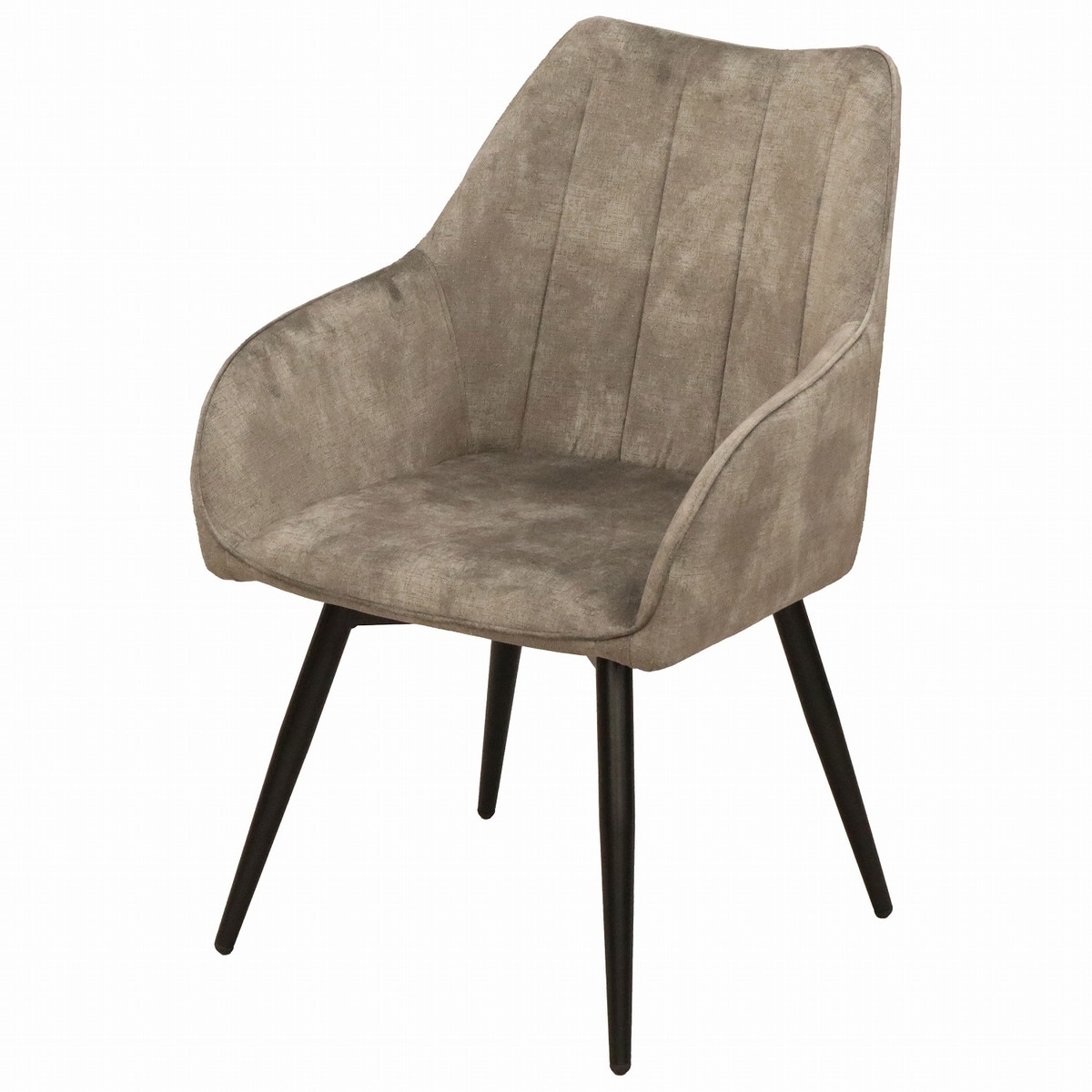 【送料無料】エイ・アイ・エス 回転式チェア スチール脚 シルバー DRC-06 SL 【メーカー直送・代引不可・置配不可】