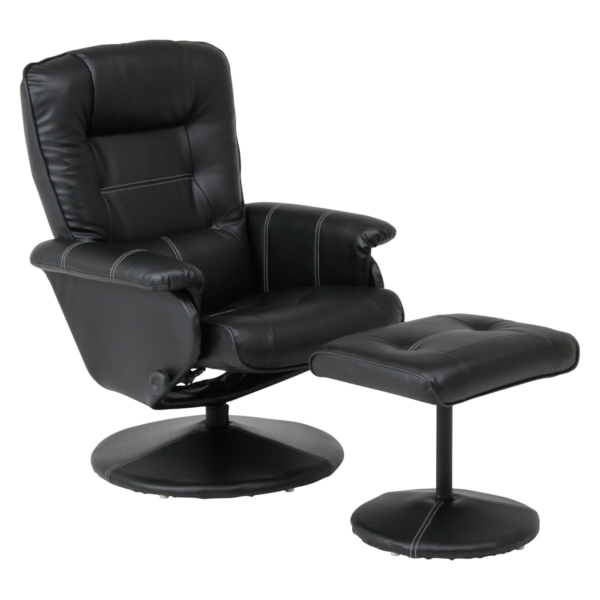 【送料無料】不二貿易 パーソナルチェアー マリーノ BK BT-7219 【メーカー直送・代引不可・置配不可・配送地域限定】