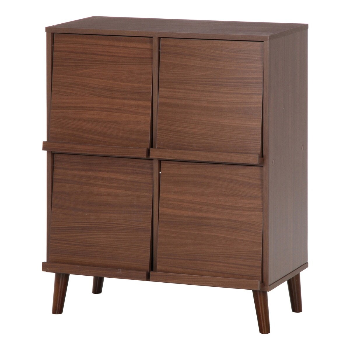 【送料無料】不二貿易 アルト ディスプレイラック4マス ALTO 【メーカー直送・代引不可・置配不可・配送地域限定】