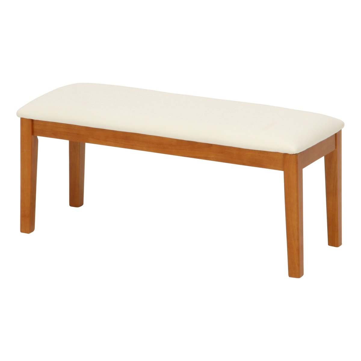 【送料無料】不二貿易 ダイニングベンチ スノア LBR 【メーカー直送・代引不可・置配不可・配送地域限定】