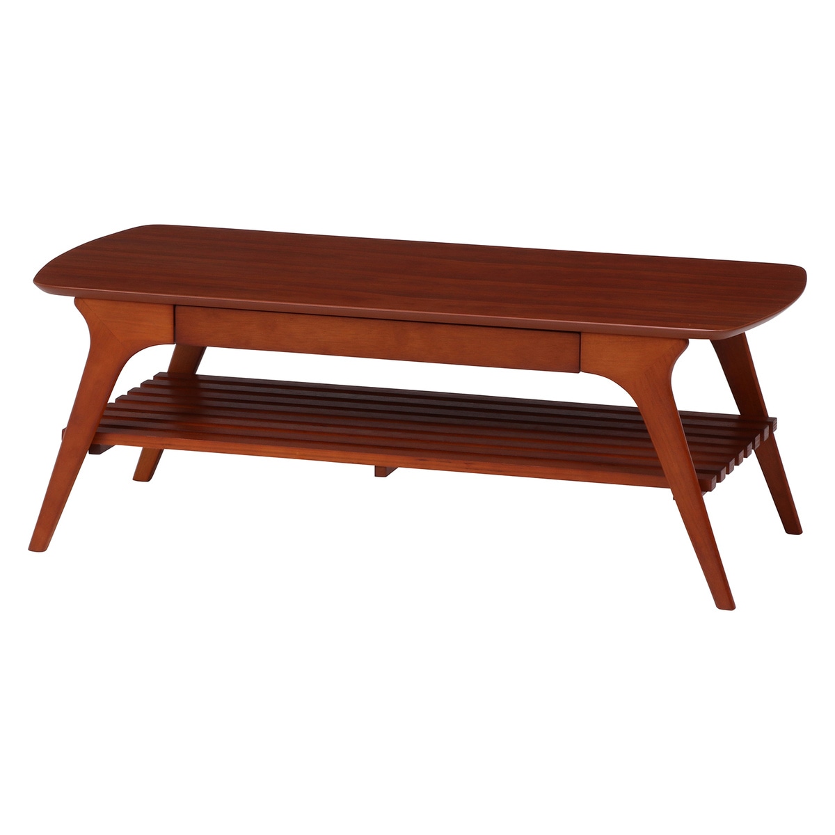 【送料無料】不二貿易 引出し付きセンターテーブル BR 06V-M17-11050 【メーカー直送・代引不可・置配不可・配送地域限定】