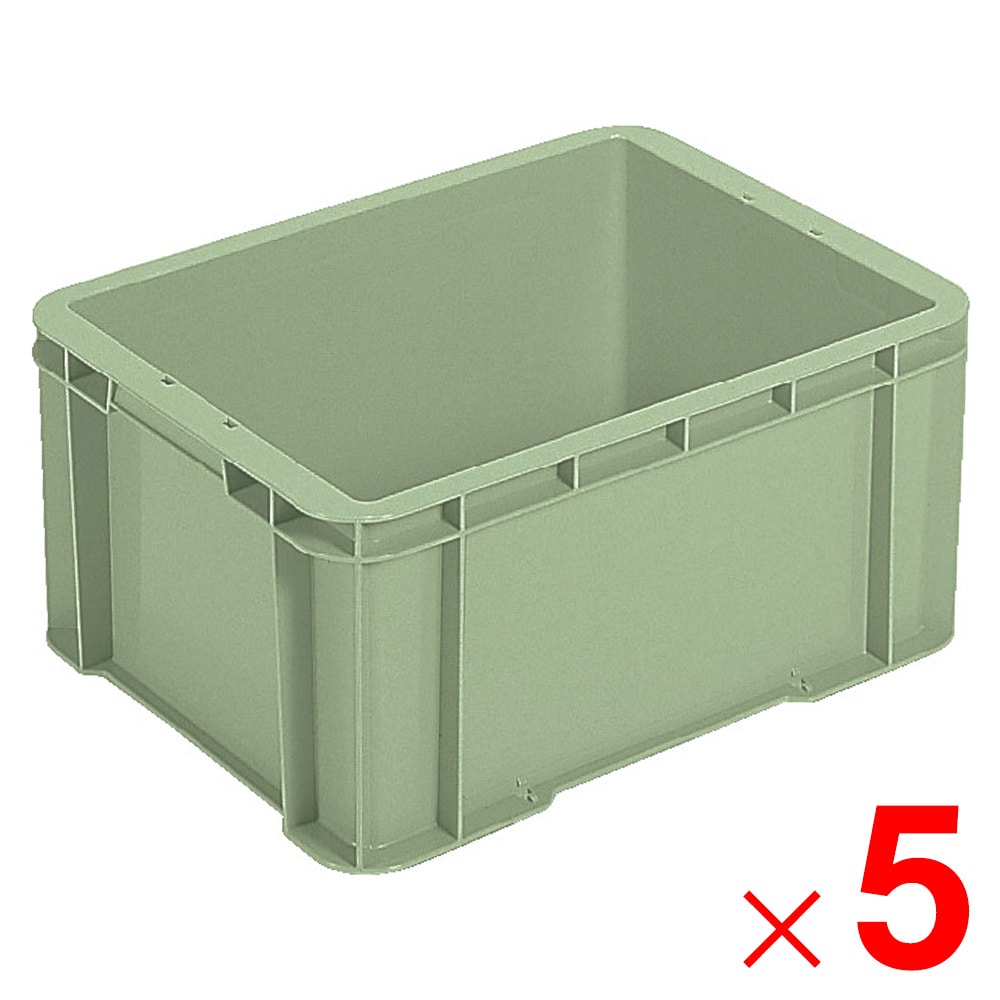 三甲(Sanko) サンボックス 水抜き孔無 5個セット 202807-00#28