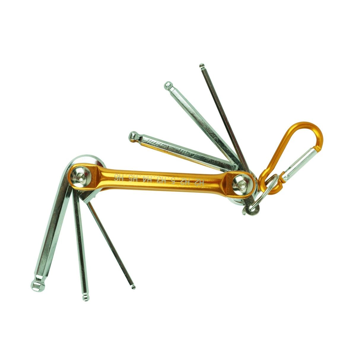 ウイザ WIZA 六角棒レンチセット カラビナ付 WZ-HX06 アークランズ