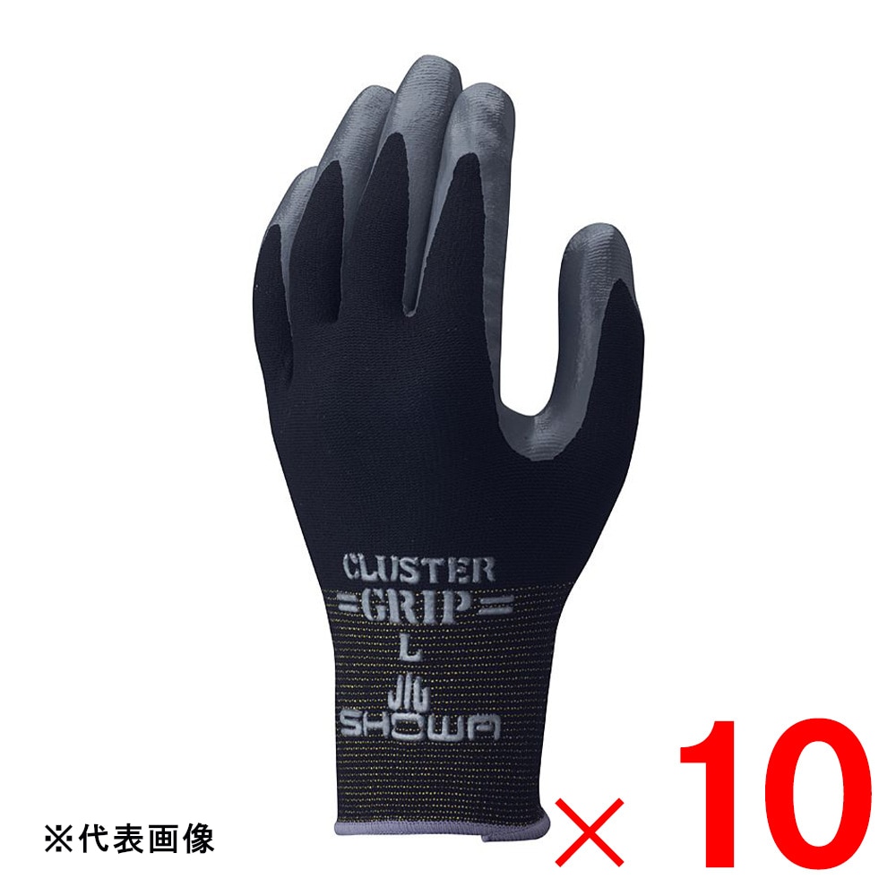 送料無料】ショーワ 作業手袋 ライトグリップ レッド M No.341 ×10双