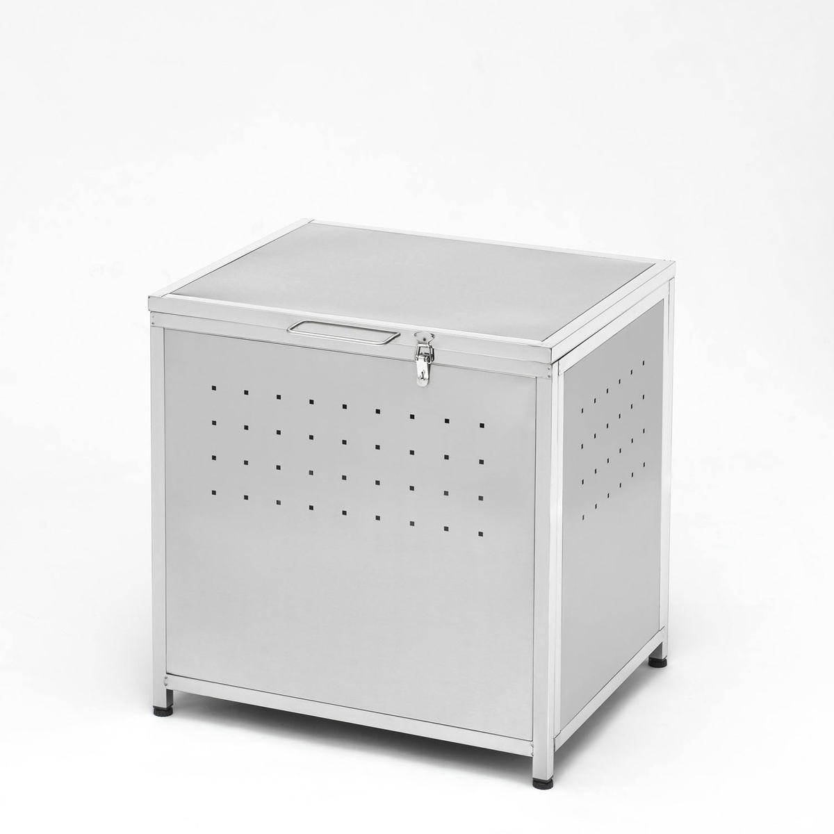 【送料無料】サンカ ステンレスごみ保管庫60 組立式 SGH-60S