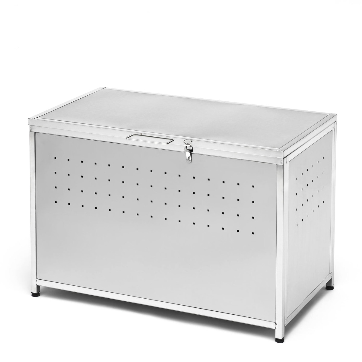 ゴミ箱 屋外 中200L蓋つき 頑丈 ゴミ荒らし防止カラスや野良猫対応0702中