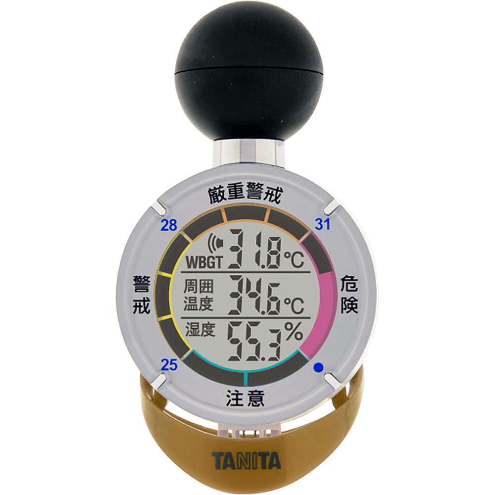 送料無料】タニタ TANITA 黒球式熱中症指数計 熱中アラーム TT-562-NGD