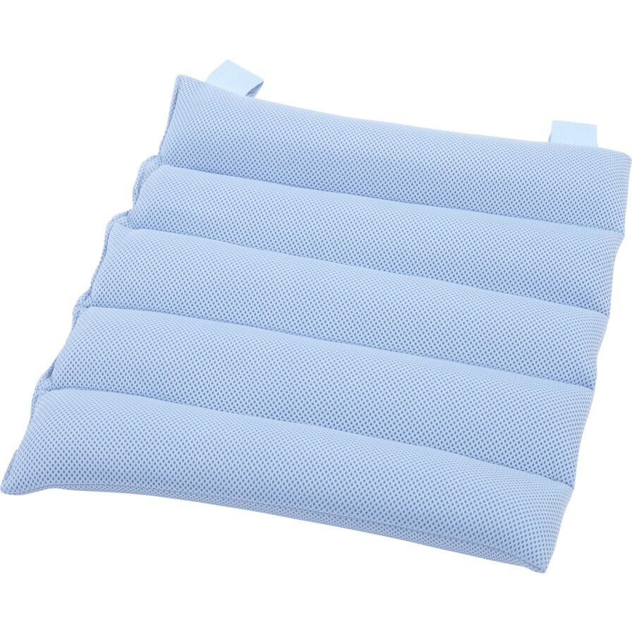 【送料無料】抗菌バスクッション ポコ ブルー 【メーカー直送・代引不可・置配不可・配送地域限定】