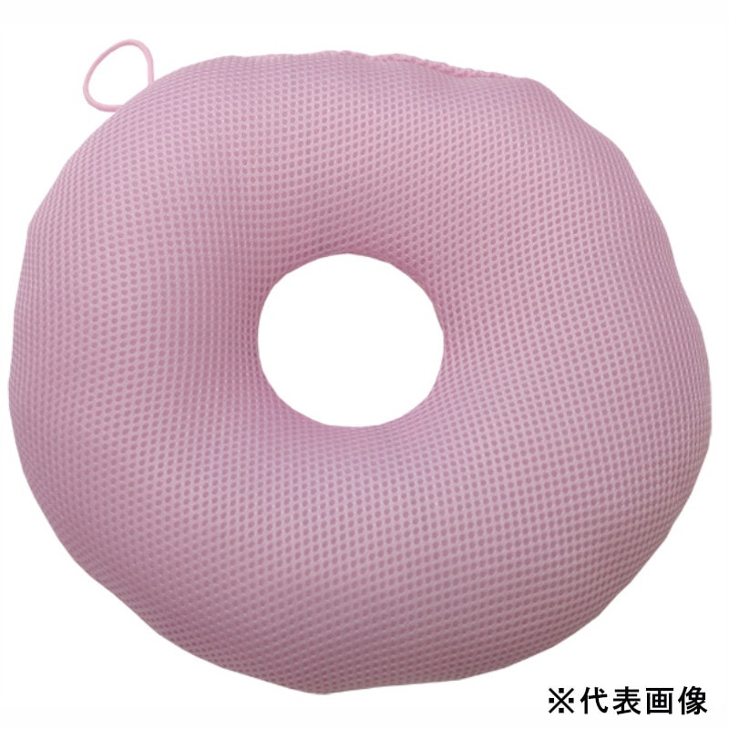 【送料無料】抗菌円座バスクッション ローズ 径30cm 【メーカー直送・代引不可・置配不可・配送地域限定】