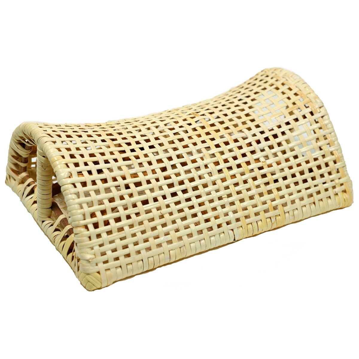 【送料無料】籐半円枕 30×20×10cm 【メーカー直送・代引不可・置配不可・配送地域限定】