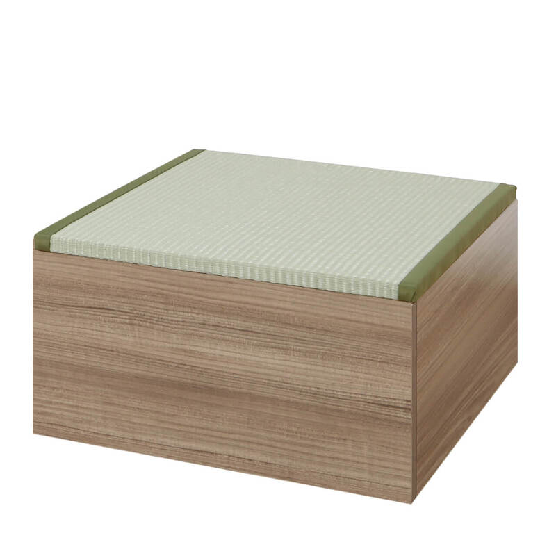 【送料無料】畳ボックス ロー グレー 樹脂製 【メーカー直送・代引不可・置配不可・配送地域限定】