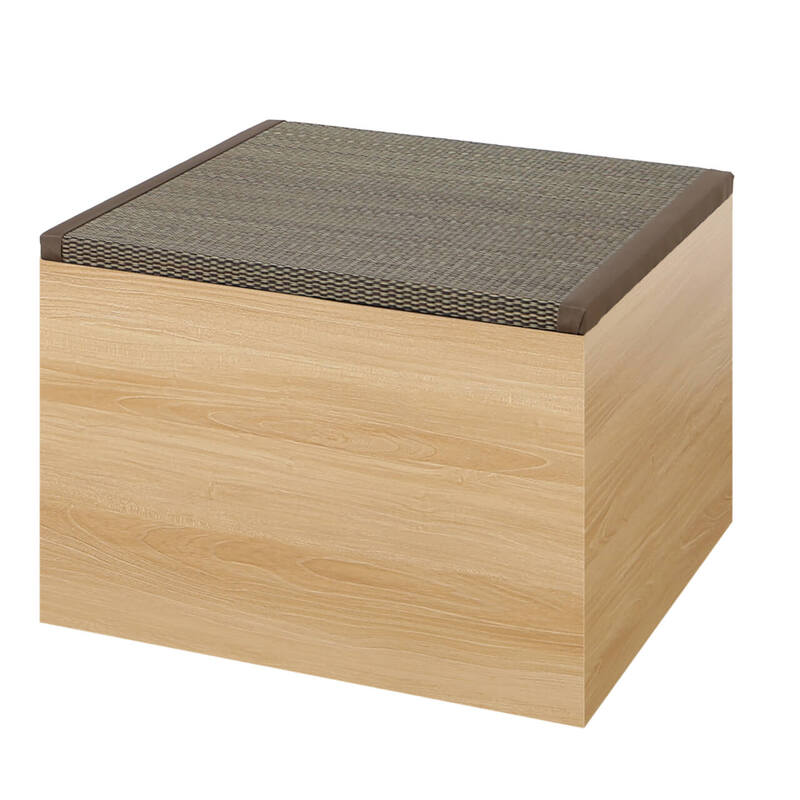 【送料無料】畳ボックス ハイ ナチュラル い草ブラウン 【メーカー直送・代引不可・置配不可・配送地域限定】