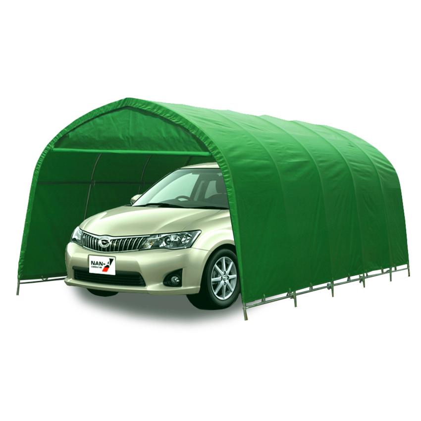 【送料無料】【法人限定】南栄工業 パイプ車庫 埋め込み式 678MMG 【メーカー直送・代引不可・置配不可・配送地域限定】