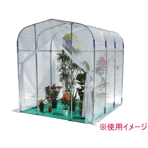 【送料無料】【法人限定】南栄工業 グリーンハウス 1坪 ビニールハウス 日本製 NH-10型 【メーカー直送・代引不可・置配不可・配送地域限定】