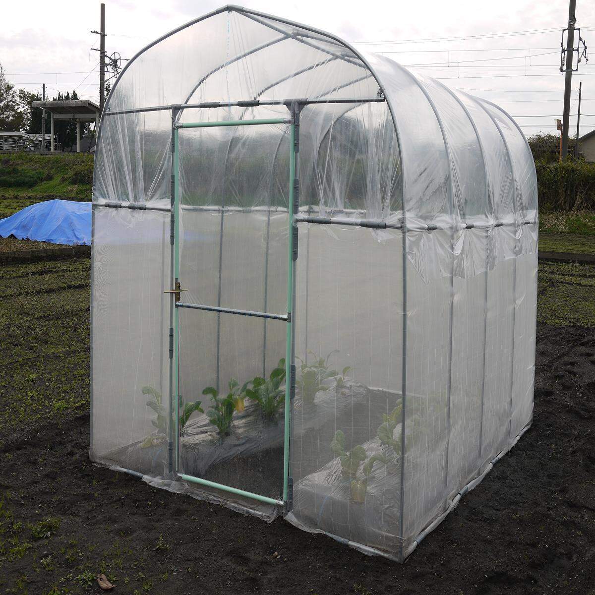【送料無料】【法人限定】南栄工業 移動式菜園ハウス 1.8坪 ビニールハウス 日本製 BH-2227 【メーカー直送・代引不可・置配不可・配送地域限定】