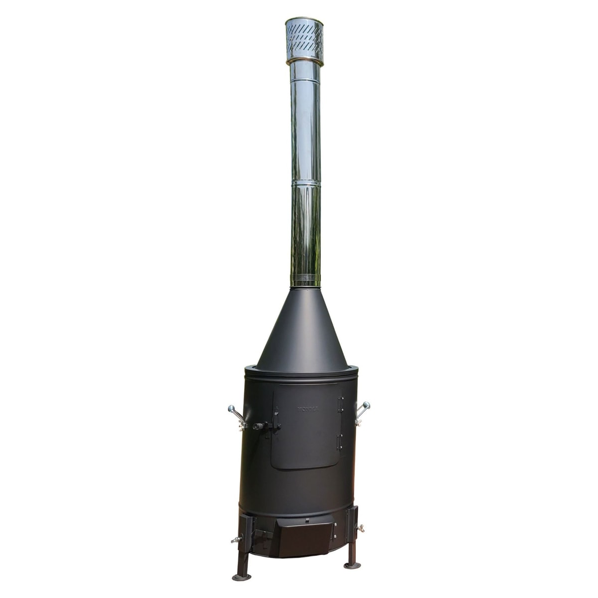 【送料無料】ホンマ製作所 ガーデンストーブ 80タイプ ブラック HG-410BK 焼却器