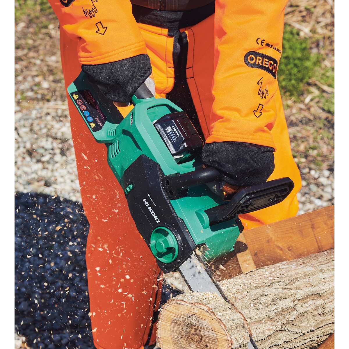 ハイコーキ36Vコードレスチェーンソー