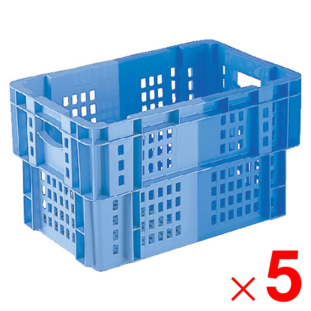 送料無料】【法人限定】サンコー SNコンテナー C#37 ブルー/ライト