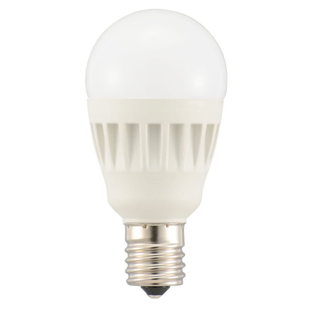 オーム電機 LED電球 小型 E17 60形相当 昼光色 2個入 LDA6D-G-E17 IS51