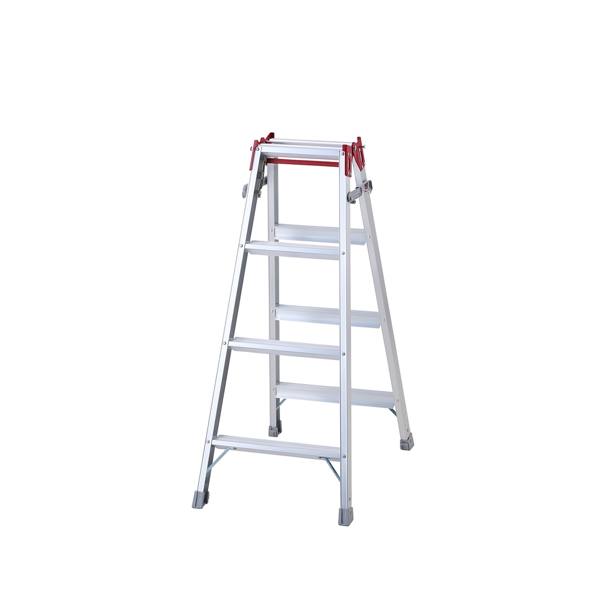 【送料無料】【法人限定】長谷川工業 はしご兼用脚立 4段 RD-12c 【メーカー直送・代引不可・置配不可・配送地域限定】