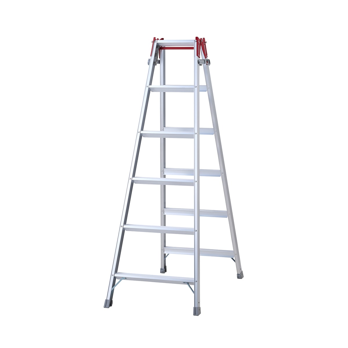 送料無料】【法人限定】長谷川工業 はしご兼用脚立 7段 RD-21c