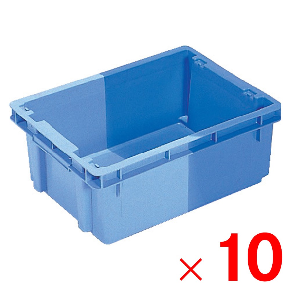 にこ 送料無料】【法人限定】サンコー SNコンテナー B#44 ブルー/ライト