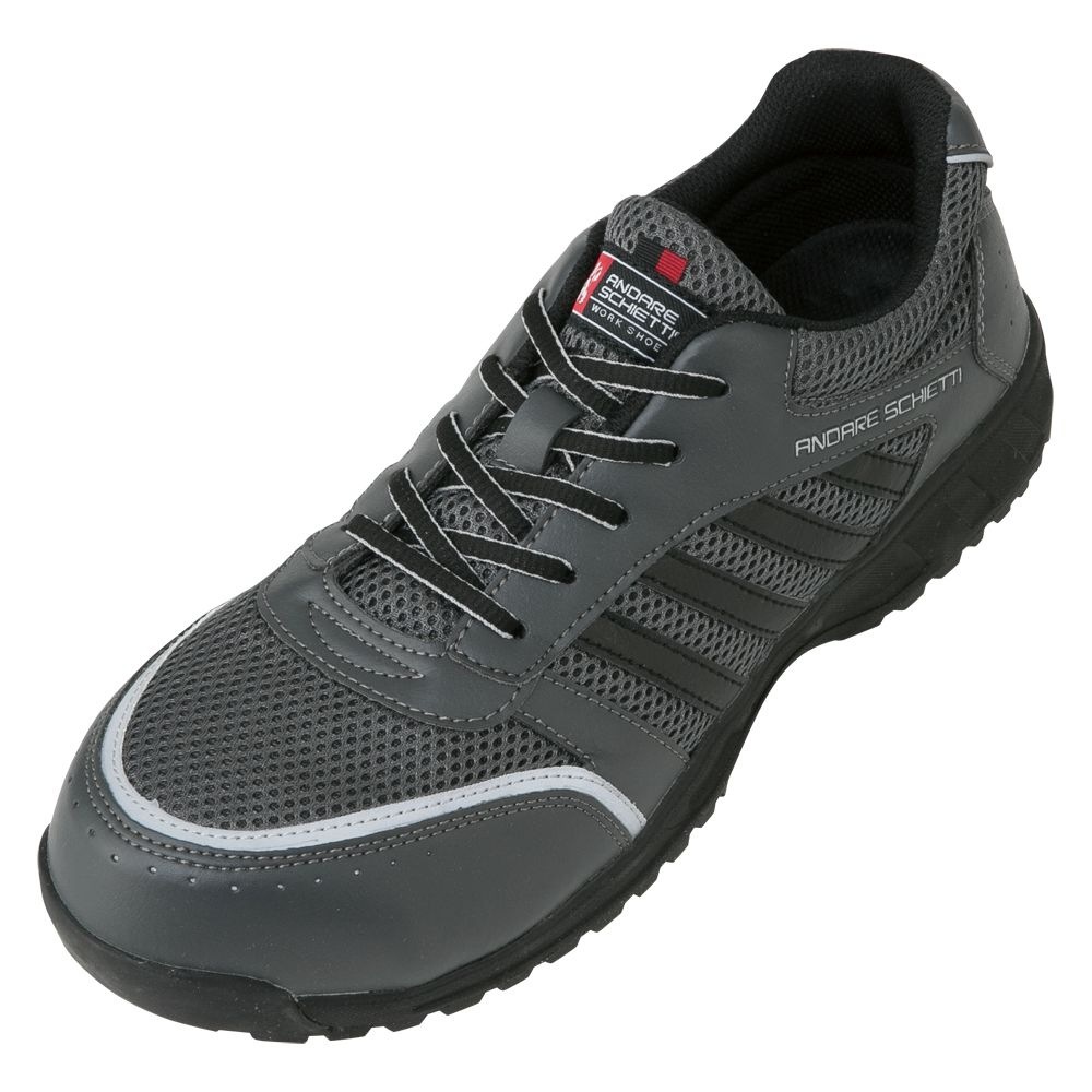 アンドレスケッティ セーフティスニーカー JSAA 高通気 耐滑耐油 衝撃