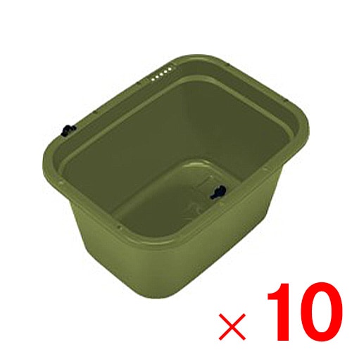 【送料無料】【法人限定】サンコー 角タブ 60 ダークグリーン 208060-01 ×10個 セット販売 アークランズ 【メーカー直送・代引不可・置配不可】