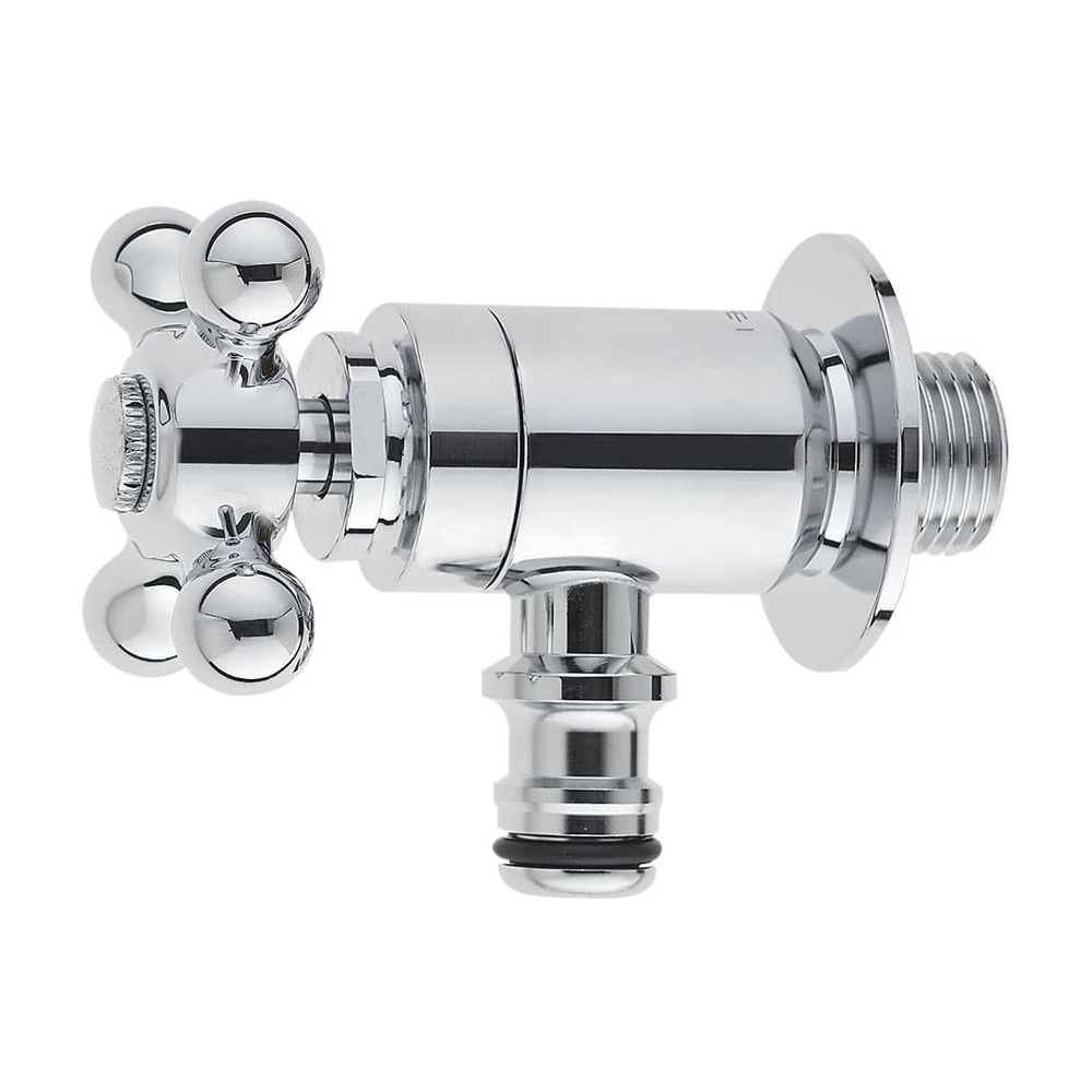 【送料無料】サンエイ SANEI ガーデン水栓 クロスハンドル 固定コマ仕様 Y1812Y-13