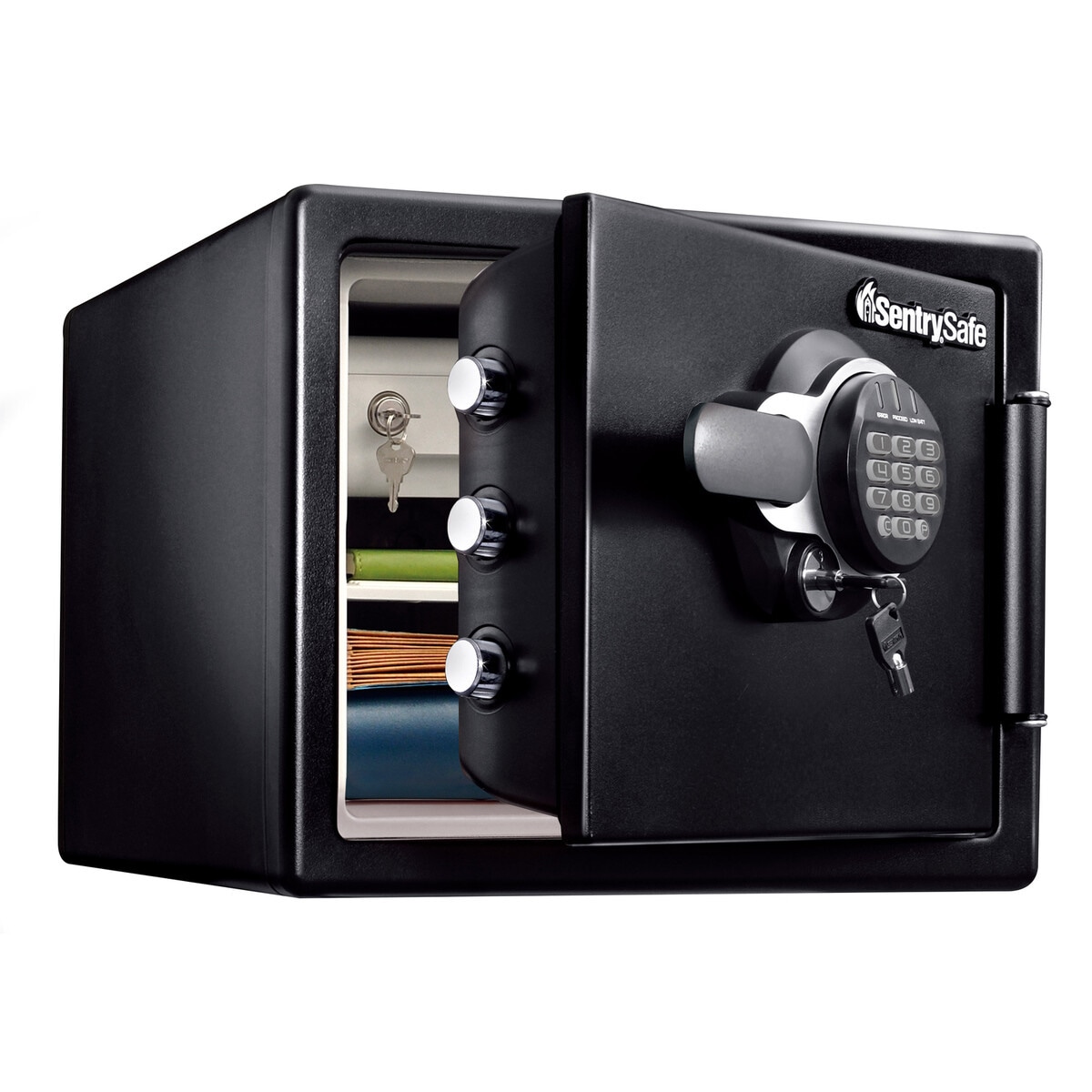 【送料無料】セントリー SENTRY テンキー式 2時間耐火耐水金庫 JTW082GEL 【搬入サービス】 【メーカー直送・代引不可・置配不可】