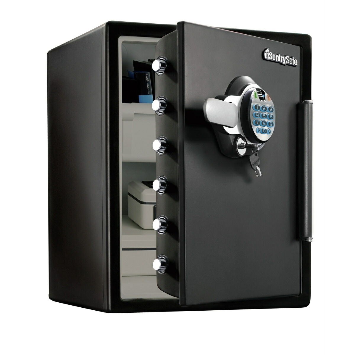 【送料無料】セントリー SENTRY 指紋認証型テンキー式 1時間耐火耐水金庫 JFW205BXL 【搬入サービス】 【メーカー直送・代引不可・置配不可】
