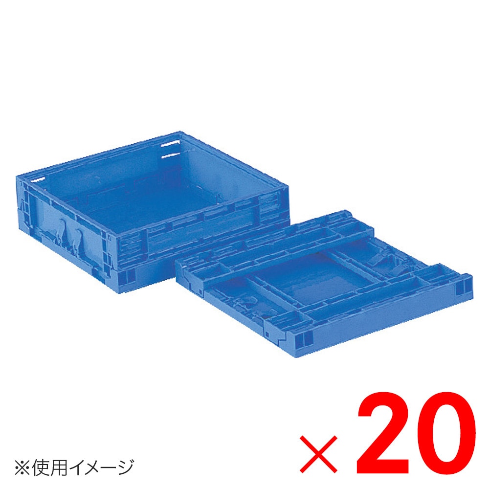 【送料無料】【法人限定】サンコー オリコン EP6B ブルー 556950-00 ×20個 セット販売 【メーカー直送・代引不可・置配不可】