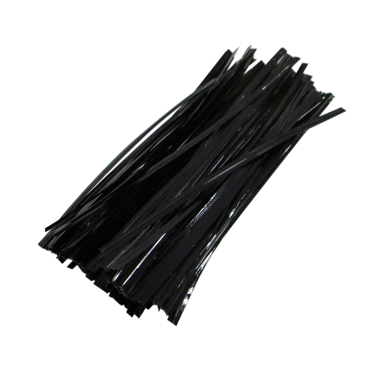 自然作 PETタイ 100本入 ブラック 15cm 795035 アークランズ