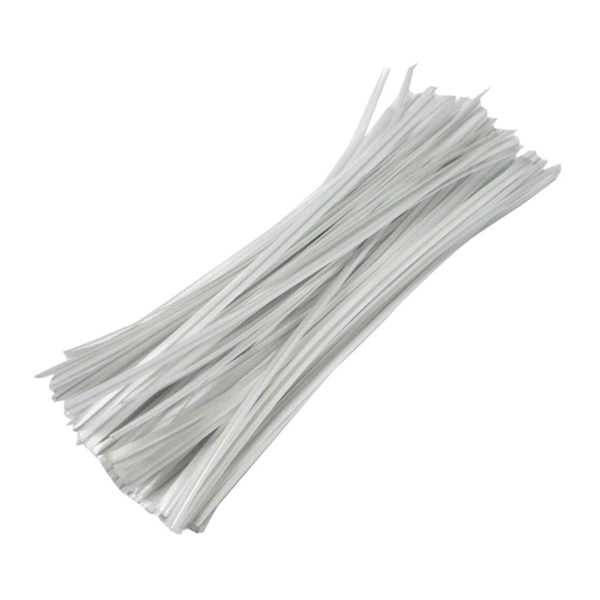 自然作 PETタイ 100本入 ホワイト 15cm 795037 アークランズ