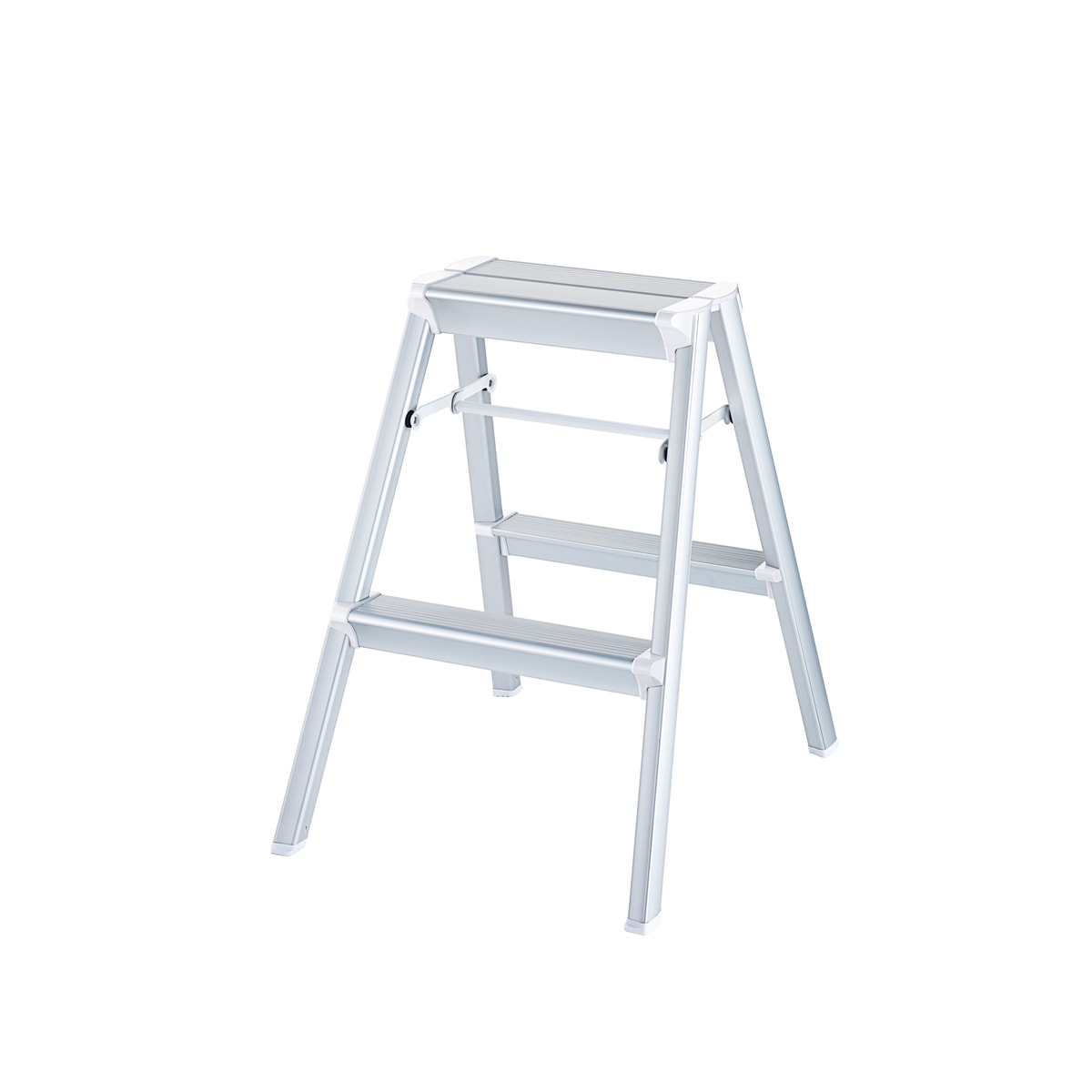 【送料無料】【法人限定】長谷川工業 踏台 高さ56cm シルバー SK2.0-06S 【メーカー直送・代引不可・置配不可・配送地域限定】