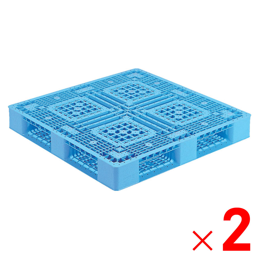 パレット D4-1111-2N 再生ブラック サンコー 三甲 81225700BKRCP (67-6588-62) 送料無料法人限定サンコー パレット D4-1111-2N PE 再生ブラック