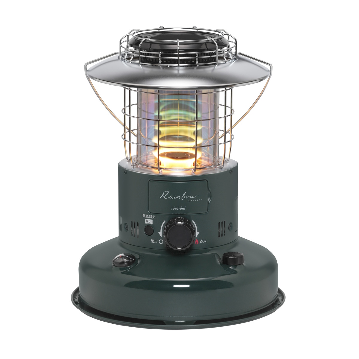 【送料無料】トヨトミ 対流型石油ストーブ レインボー RL2524-G ダークグリーン