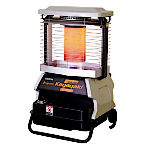 【送料無料】オリオン ジェットヒーター BRITE Kagayaki 赤外線 GHR240A1-G