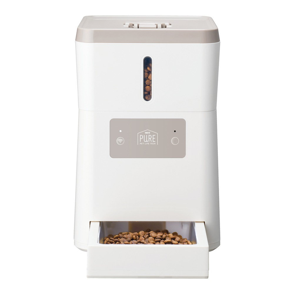 送料無料】ジェックス GEX PURE PET AUTO FEEDER 自動給餌器 PPAF01-WH