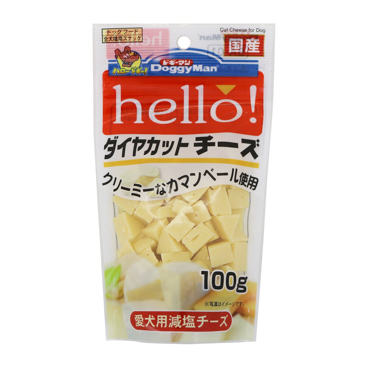 ドギーマン hello!! ダイヤカットチーズ 100g