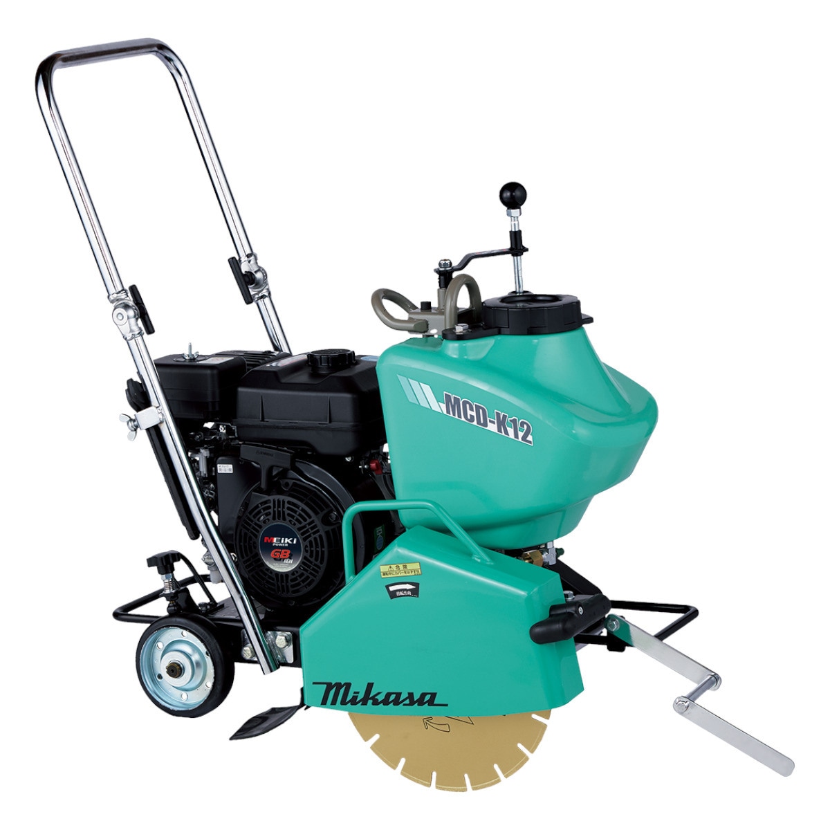 【送料無料】【法人限定】三笠産業 コンクリートカッター MCD-K12M 【メーカー直送・代引不可・置配不可】