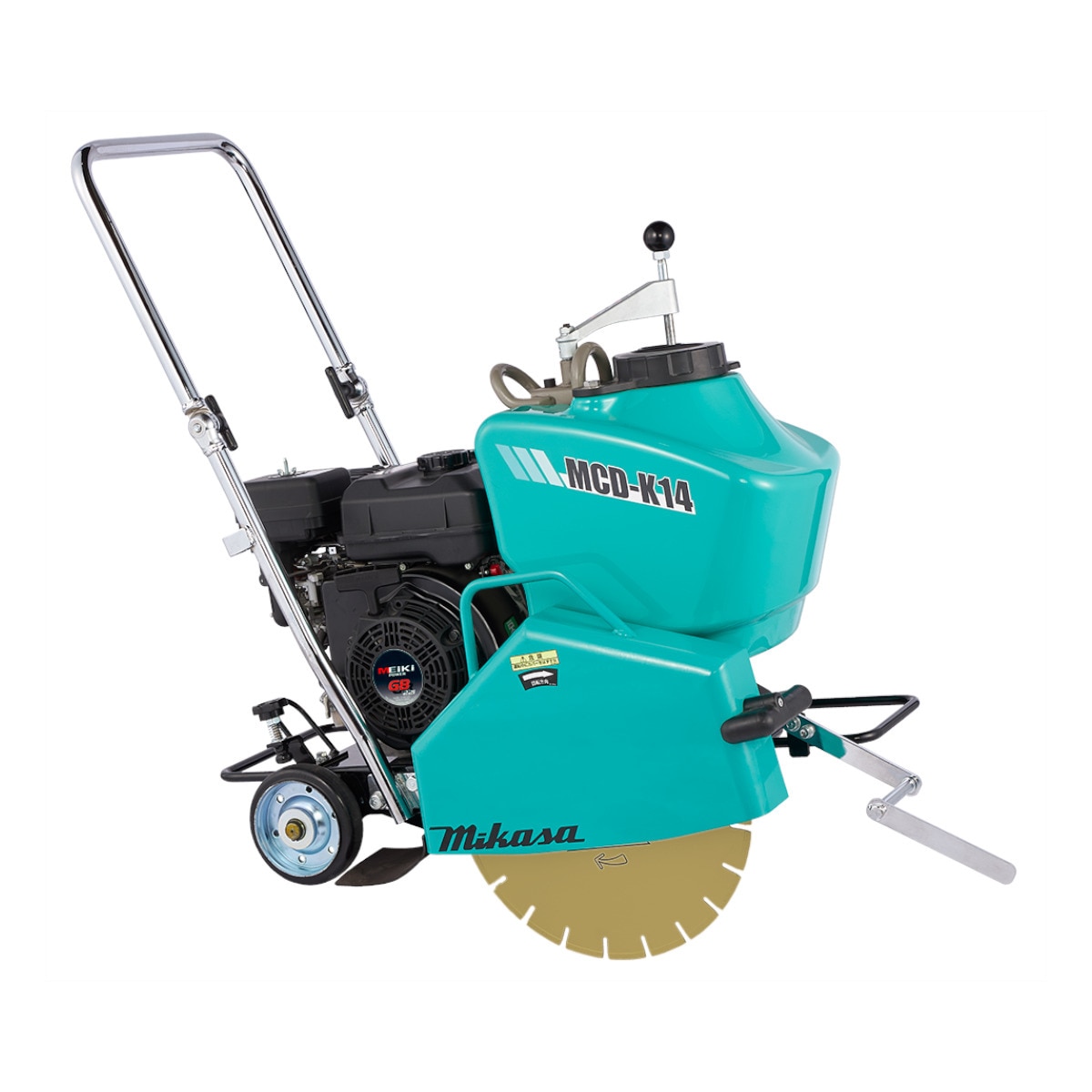 【送料無料】【法人限定】三笠産業 コンクリートカッター MCD-K14M 【メーカー直送・代引不可・置配不可】